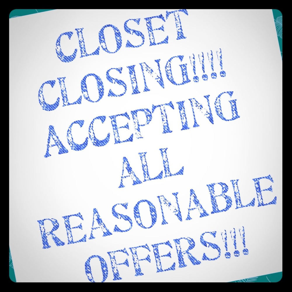 Everything must go